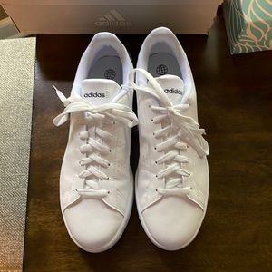 Adidas’s mens white sneakers size 11!